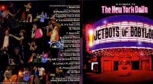 Jetboys Of Babylon CD Cover Jetboys Of Babylon CD Cover Featuring My New York Dolls photographs