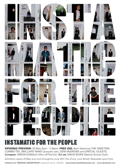 Instamatic for the People Gig Poster 