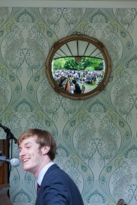 East India Youth, plays a secret gig at the Piano Stage,End Of The Road Festival, Larmer Tree Gardens, Salisbury, 5th September 2015